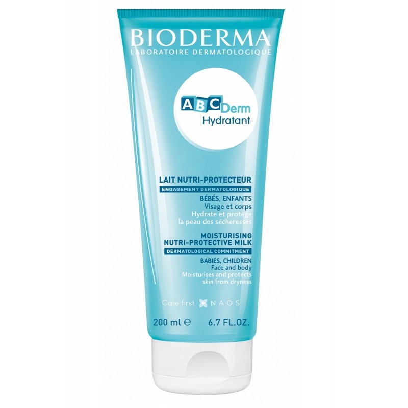 Бебешко хидратиращо мляко ABCDerm Hydratant 200 мл.