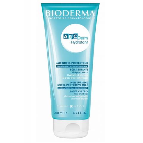 Бебешко хидратиращо мляко ABCDerm Hydratant 200 мл.