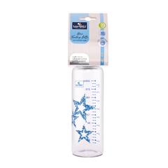 Стъклено шише с биберон anti-colic 240 мл. / Moonlight Blue