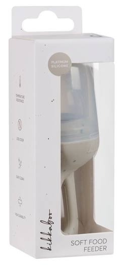 Силиконова залъгалка за хранене KikkaBoo Soft Food Feeder Sand