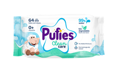 Мокри кърпички Pufies Clean Care 64 бр