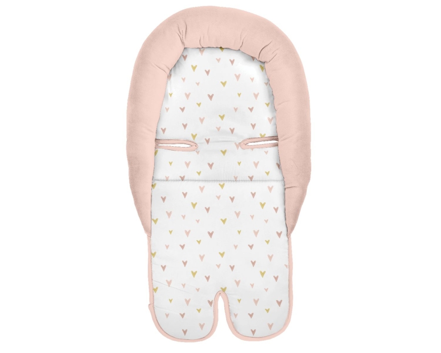 Подложка за столче за кола Car Seat Support memory foam Hearts