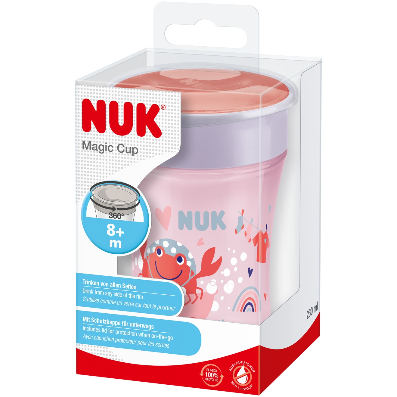 Бебешка чаша NUK Evolution Cup
