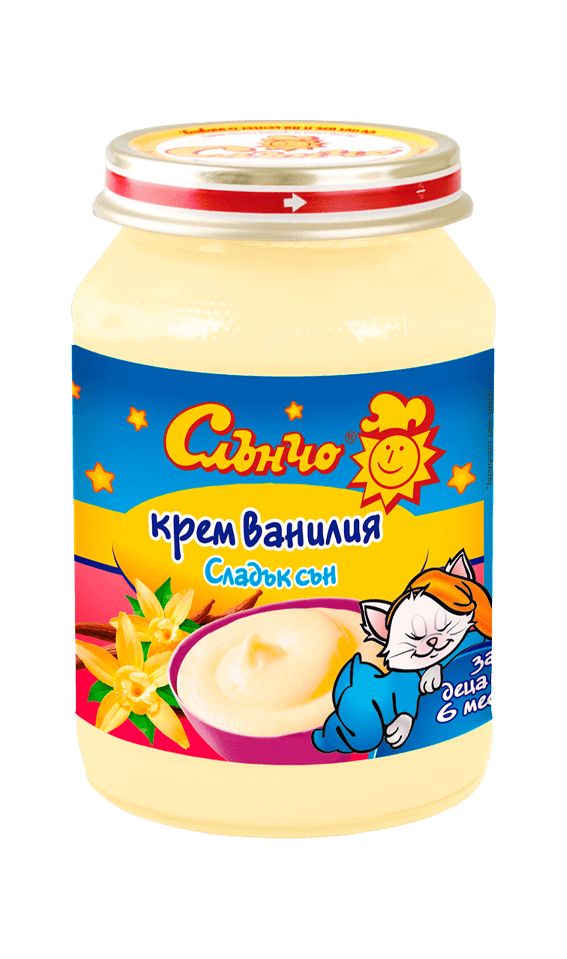Крем ванилия "Сладък сън" 6+м, 190г.