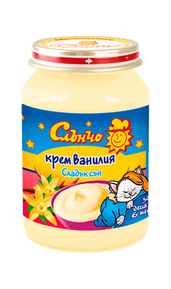 Крем ванилия "Сладък сън" 6+м, 190г.