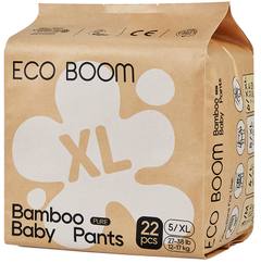 Преходни гащи ECO BOOM Bamboo Baby Pants XL 22 бр.