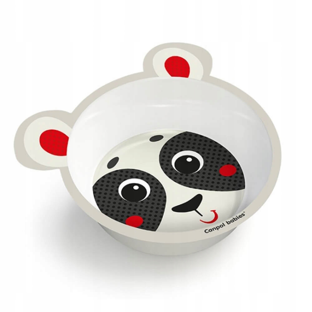 Миска с антихлъзгащо покритие и уши melamine anti-skid bowl with ears 4/520_bei