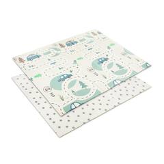 Детско термо килимче за игра FUNNY CITY & STARS 180 - 200 см сгъваемо