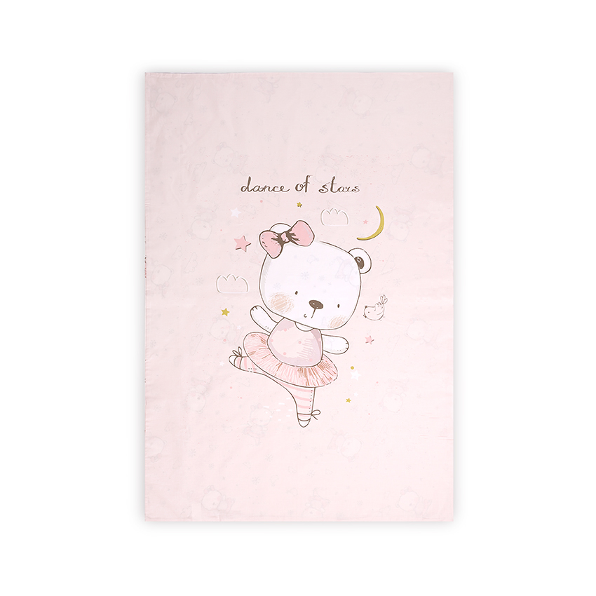 Плик с цип за завивка Pink Ballerina Bear 140/95см