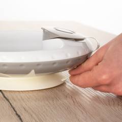 Затопляща чиния с вакуумно закрепване warming plate with suction cup 6m+