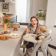 Детско столче за хранене Kinderkraft TINO, Beige
