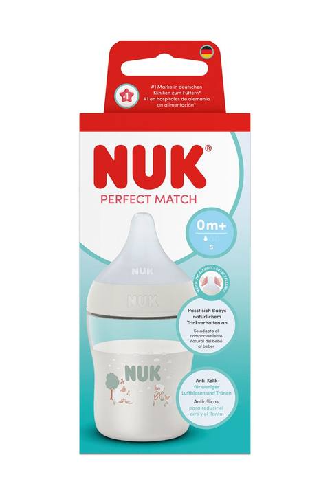 Бебешко шише за хранене Perfect Match 0m+, овца, зелено