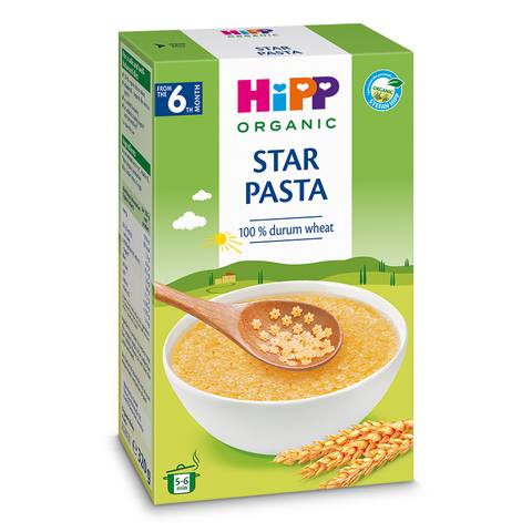 Бебешка паста HiPP Star Pasta Bio 100% durum wheat