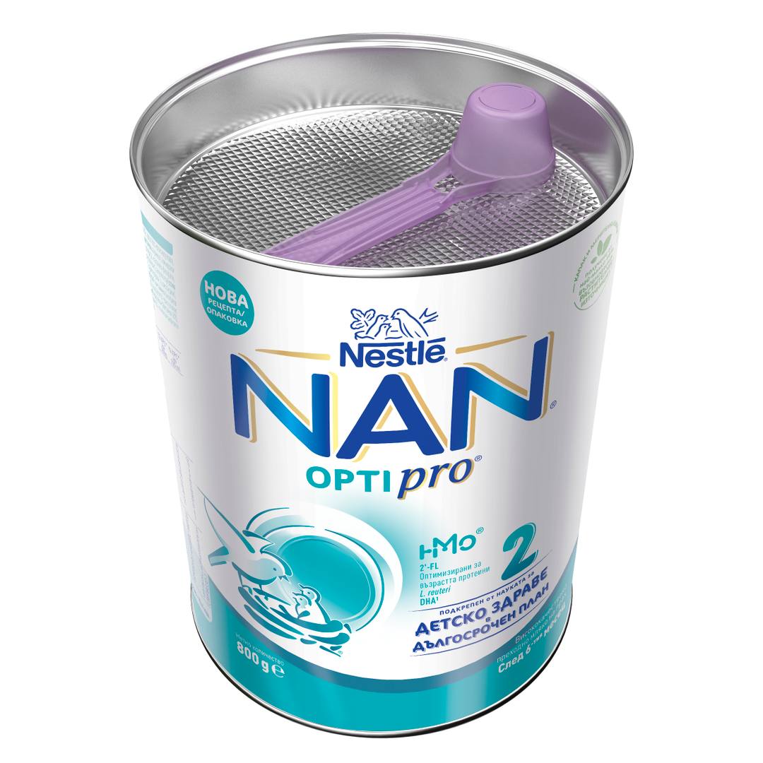 Адаптирано мляко NAN OPTIpro 2 800 г