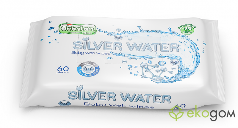 Кърпи със сребърна вода Silver Water 10x60 бр.