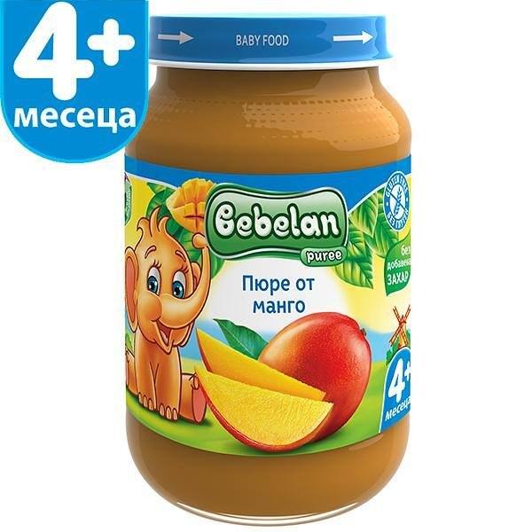 Бебешко пюре Bebelan от манго