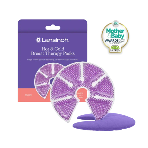 Топли и студени компреси за гърди Lansinoh Hot & Cold Breast Therapy Packs 2 броя