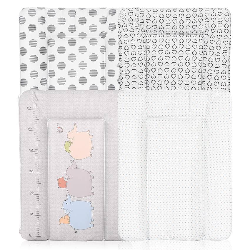 Мека подложка за повиване SOFTY 50x70 см GREY