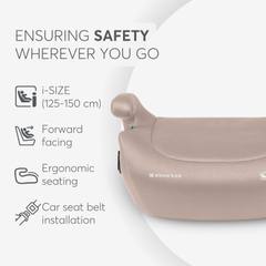 KikkaBoo i-Go 2 i-Size столче за кола 125-150 см, бежово