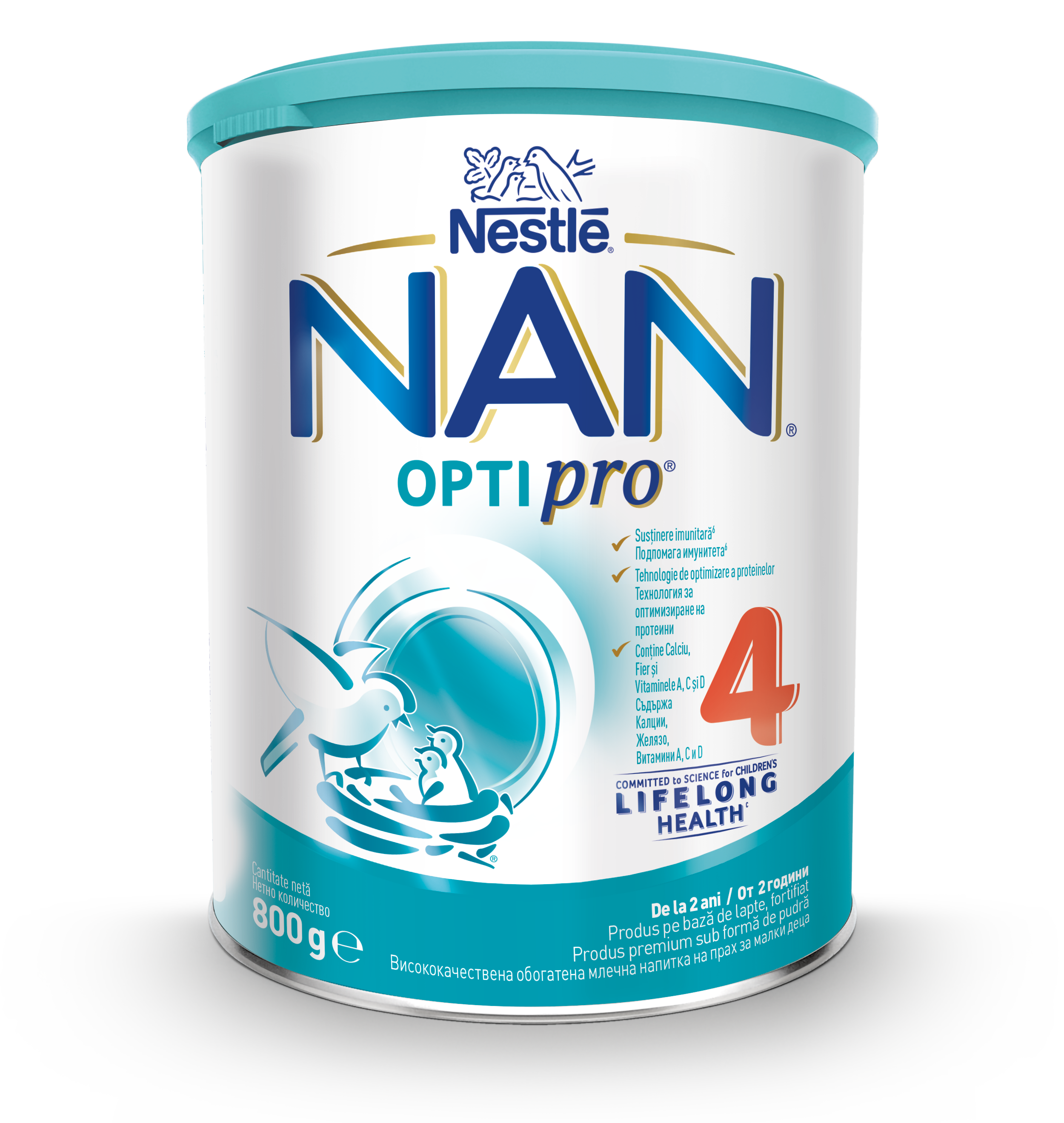 Адаптирано мляко NAN OPTIpro 4 800 г