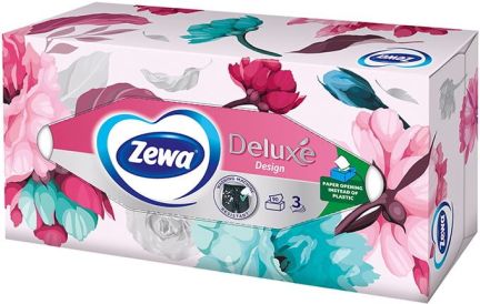 Сухи кърпи Zewa Deluxe Design 3-пластови 90 бр