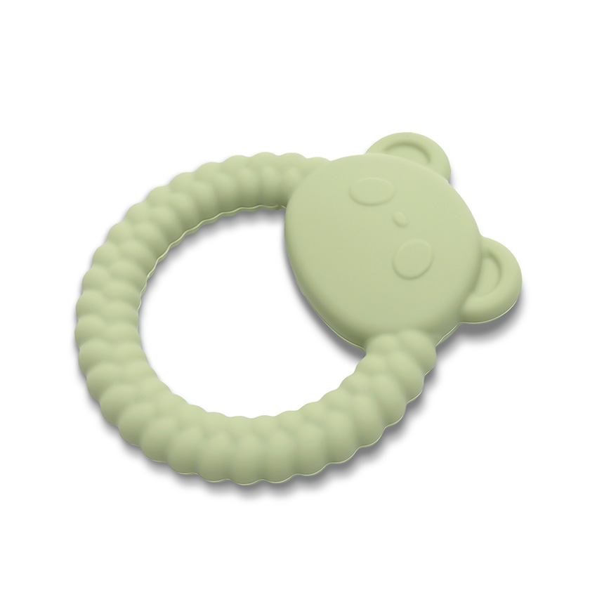 Силиконова гризалка silicone teether panda