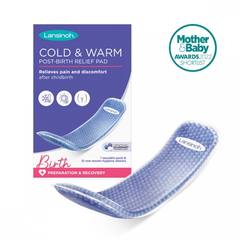 Топла и студена облекчаваща подложка след раждане Lansinoh Cold & Warm Post-Birth Relief Pad 1 брой + 12 хигиенни калъфа