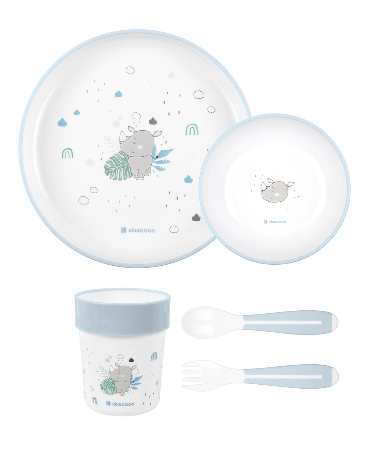 Комплект за хранене SAVANNA tableware set 5 части Blue