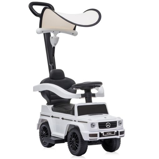 Кола за яздене MERCEDES-BENZ G350D +дръжка+сенник бяла