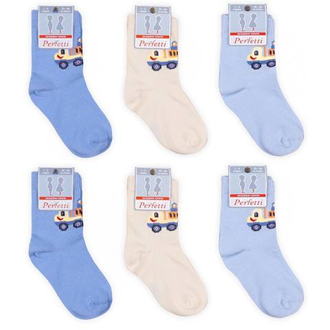 Бебешки чорапи Perfetti безшевни 1-2 години, размер 22-24