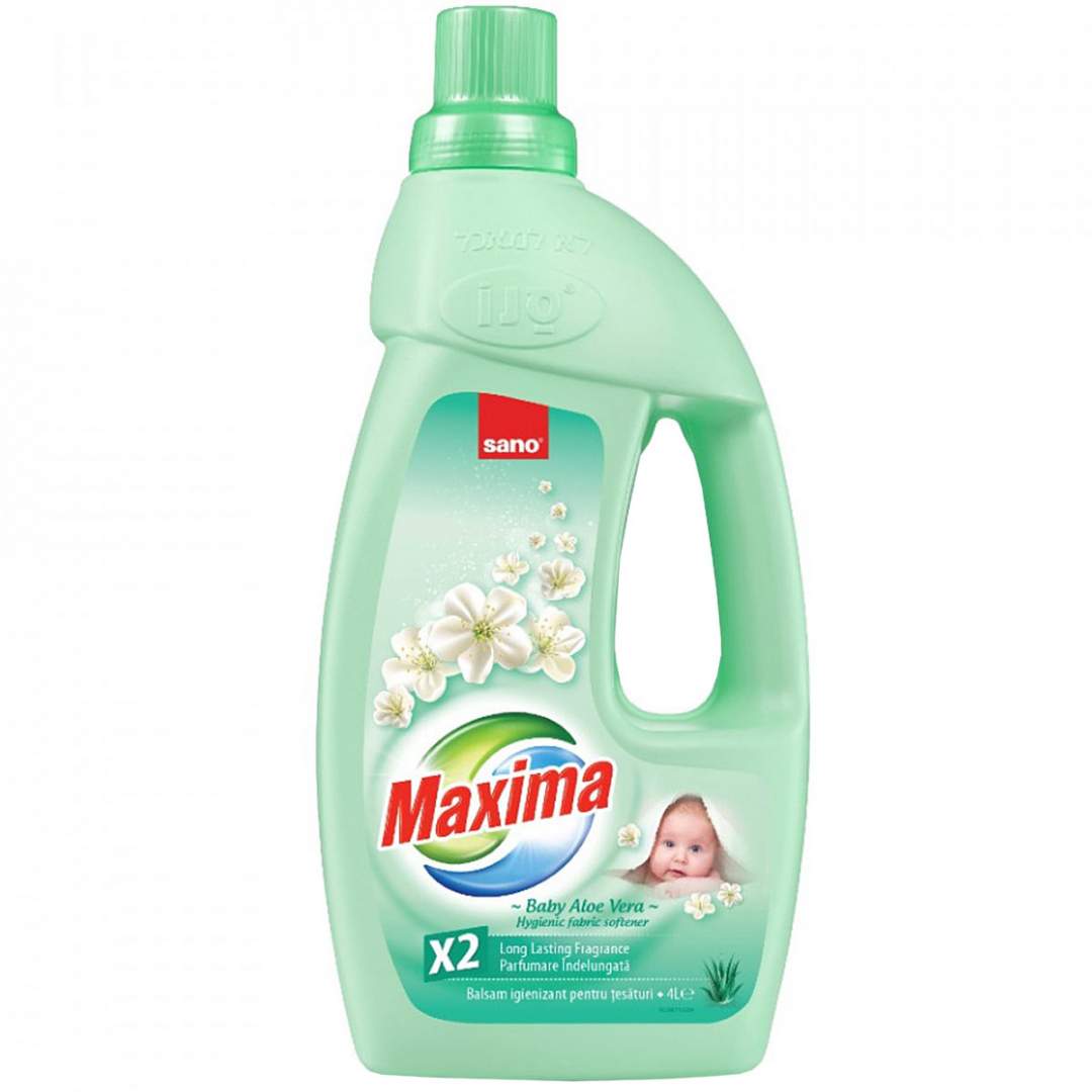 Омекотител Sano Maxima Baby Aloe Vera 4 л