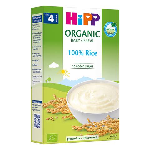 Бебешка каша HiPP Organic 100% Rice