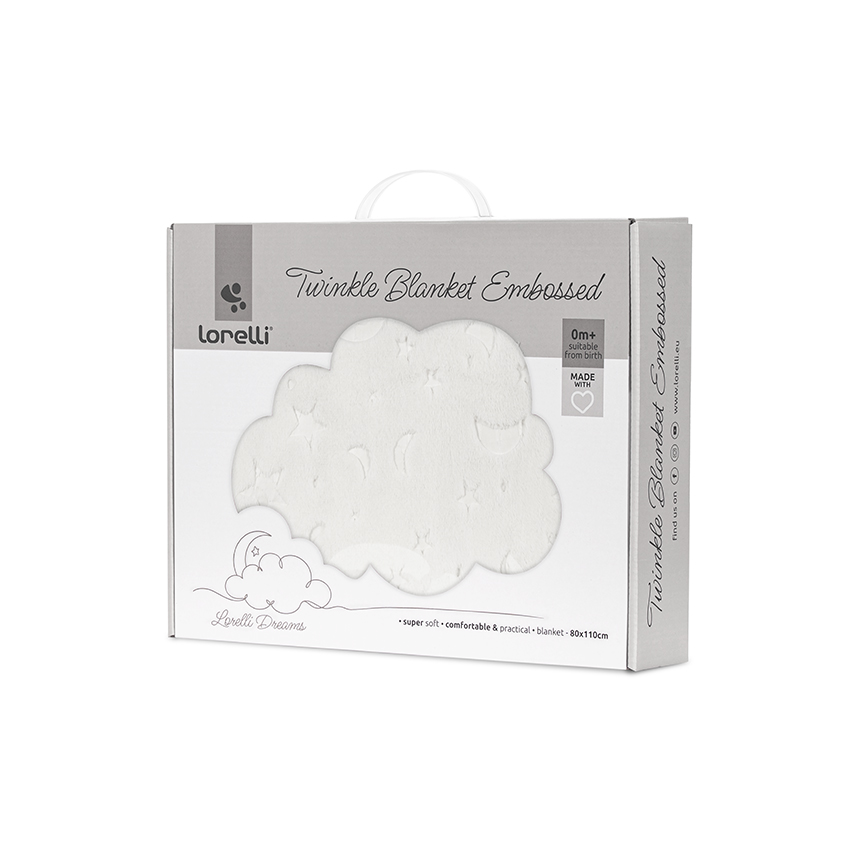 Бебешко одеяло Twinkle Blanket Embossed 80x110 см