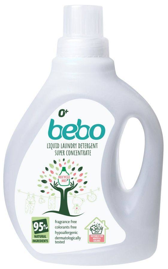 Течен перилен препарат bebo супер концентрат без аромат 30 пранета 1л