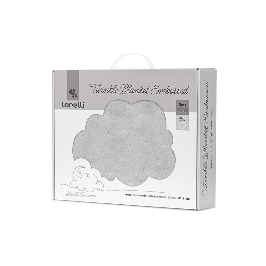 Бебешко одеяло Twinkle Blanket Embossed 80x110 см