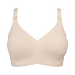 Спортен сутиен за кърмене Canpol babies Mum FIT, размер L, бежов