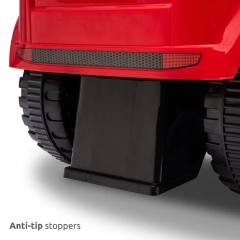 Кола за яздене Lorelli OFF ROAD с дръжка, бяла