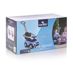 Кола за яздене Lorelli OFF ROAD с дръжка, бяла