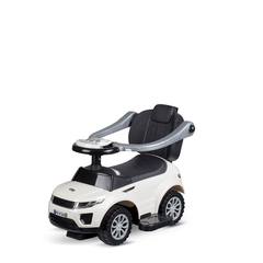 Кола за яздене Lorelli OFF ROAD с дръжка, бяла