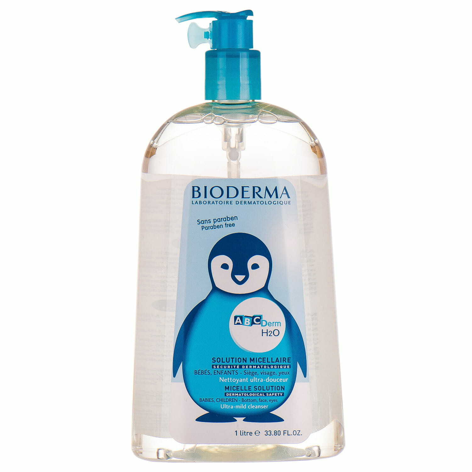 Мицеларна вода ABCDerm H2O 1 литър