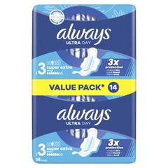 Дамски превръзки Always Ultra Day Super Extra 14 броя