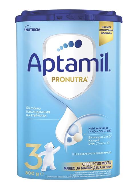 Адаптирано мляко Aptamil 3 Pronutra 800 г