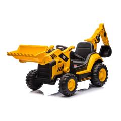 Chipolino CAT Backhoe Loader лицензирана акумулаторна играчка за яздене багер-товарач