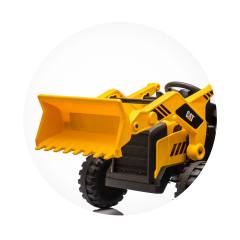 Chipolino CAT Backhoe Loader лицензирана акумулаторна играчка за яздене багер-товарач