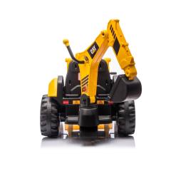 Chipolino CAT Backhoe Loader лицензирана акумулаторна играчка за яздене багер-товарач