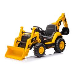Chipolino CAT Backhoe Loader лицензирана акумулаторна играчка за яздене багер-товарач