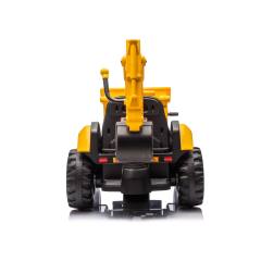 Chipolino CAT Backhoe Loader лицензирана акумулаторна играчка за яздене багер-товарач