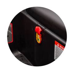Chipolino CAT Backhoe Loader лицензирана акумулаторна играчка за яздене багер-товарач