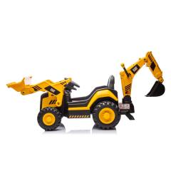 Chipolino CAT Backhoe Loader лицензирана акумулаторна играчка за яздене багер-товарач