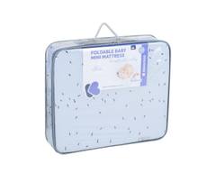 Детски сгъваем мини матрак bear with me blue